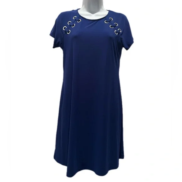 MSK | Dresses | Msk Grommet Fit Flare Dress | Poshmark MSK | Dresses | Msk Grommet Fit Flare Dress | Poshmark